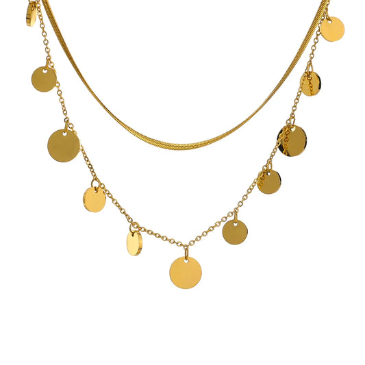 Coin Pendant Necklace