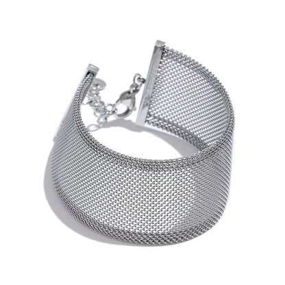 Wide Choker Necklace & Bracelet Set